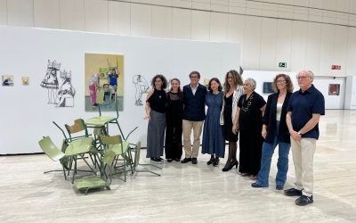 Eva Mauricio gana los EAC 2025 del Instituto Gil-Albert con la instalación de sillas escolares Sentar la cabeza