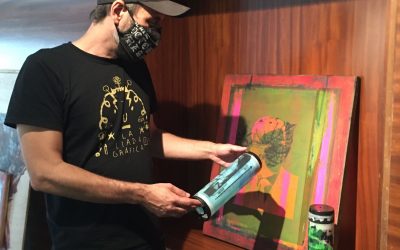 El artista David Gil Campesino recupera la esencia de la serigrafía en la nueva exposición de la Casa Bardín
