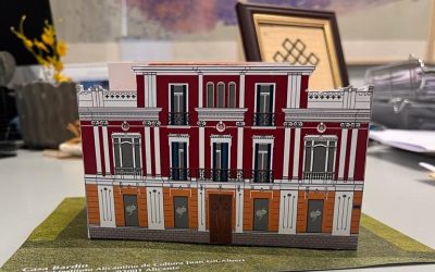 El IAC Juan Gil-Albert regalará un recortable de la Casa Bardin con motivo de la actividad infantil «Tu voz cuenta»