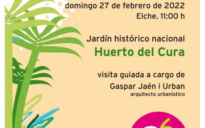 Una visita al Huerto del Cura inaugura el ciclo del Instituto Gil-Albert dedicado a los jardines históricos